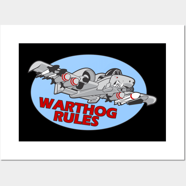 Warthog Rules Wall Art by MBK